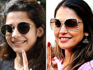 Pictures: Celebrities come out to vote in Maharashtra Assembly election