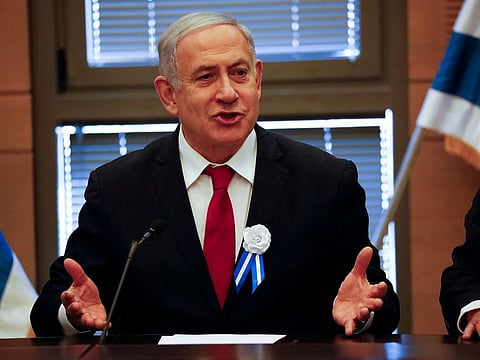 Israeli Prime Minister Benjamin Netanyahu.