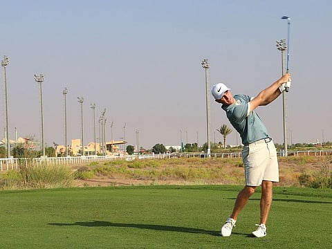 Harry Ellis in action in Al Ain.
