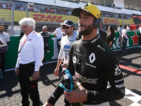 Renault's Daniel Ricciardo.