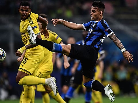Inter Milan's Lautaro Martinez.