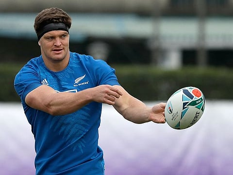 New Zealand's Scott Barrett.