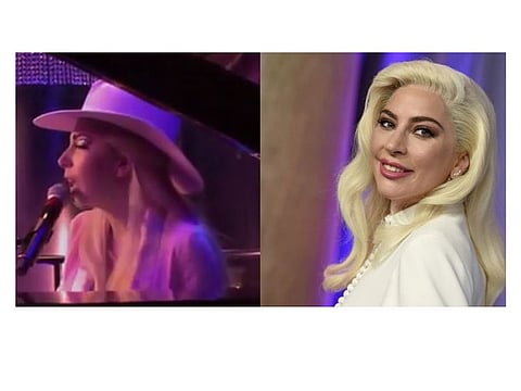 Tierney Allen and Lady Gaga