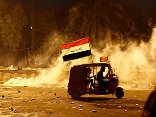 In pictures: Second wave of anti-government demonstrations continue in Iraq, 74 killed so far