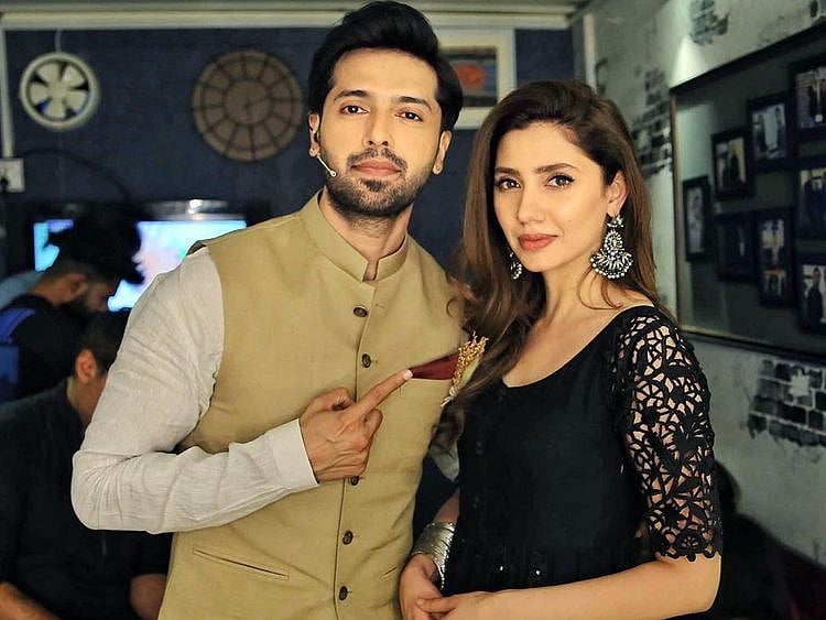 Mahira Khan and Fahad Mustafa-1572241294755