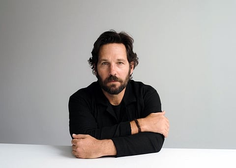 The actor Paul Rudd in New York on Sept. 5, 2019. The star of "Ant-Man" and "Avengers: Endgame" confronts himself, quite literally, playing both an imperfect man and his perfect clone in "Living With Yourself." (Valerie Chiang/The New York Times)