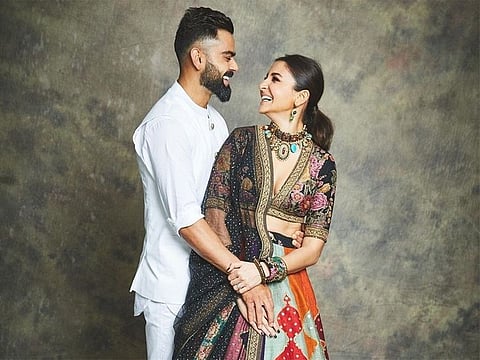 Virat Kohli and Anushka Sharma.
