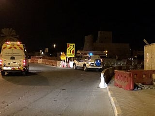 UAE roads closed as high waves cause flooding