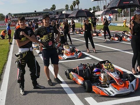 Lachlan Robinson finished fifth in his class at Naples event.