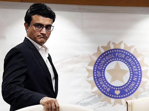 Newly-elected BCCI President Sourav Ganguly 