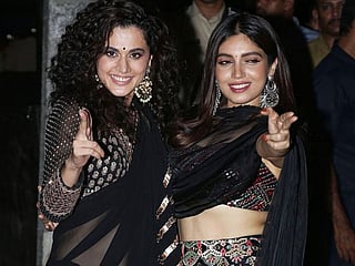 In pictures: Bollywood stars descend as Amitabh Bachchan hosts Diwali bash in Mumbai