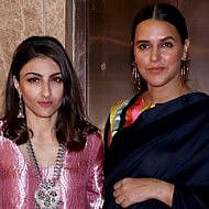 TAB 191030 Soha Ali Khan with Neha Dhupia-1572442463982