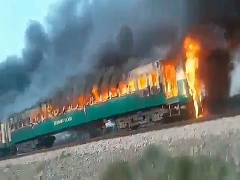 AP reported a death toll of 62 in the fire by 10am on Thursday