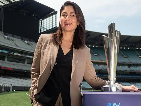 "Bollywood star Kareena Kapoor is counting down to the @ICC Women's #T20WorldCup. Who's joining her to fill the @MCG for the final on International Women's Day?" T20 World Cup tweeted.