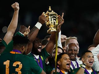 In pictures: South Africa win Rugby World Cup 