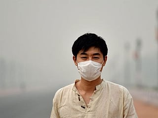Ready, set, choke: Delhi air pollution in pictures, tweeps share pictures in masks