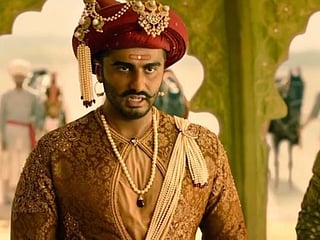 Photos: Arjun Kapoor and Sanjay Dutt gear up to fight each other in their upcoming film Panipat