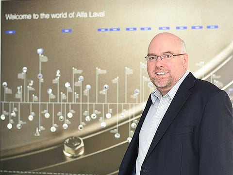 Nicholas Newman, Regional Managing Director, Alfa Laval Middle East Ltd