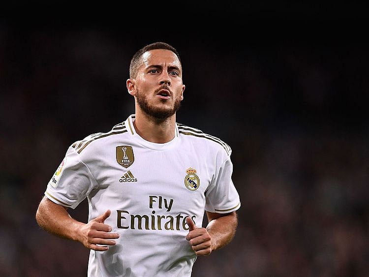 Real Madrid's Eden Hazard