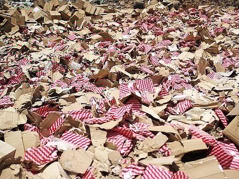 A total of Dh26 million worth of fake Toyota spare parts were confiscated in 2019.