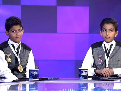 The twin brothers in an interview on Rotana tv