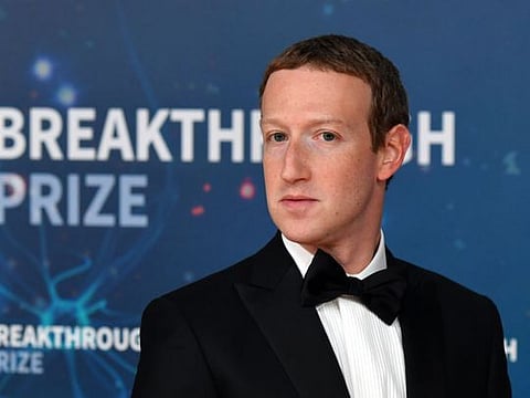 Facebook CEO Mark Zuckerberg arrives for the 8th annual Breakthrough Prize awards ceremony at Nasa Ames Research Center in Mountain View, California on November 3, 2019. Facebook has no incentive to stop carrying political ads. Its revenue keeps growing despite a flurry of scandals and mistakes.