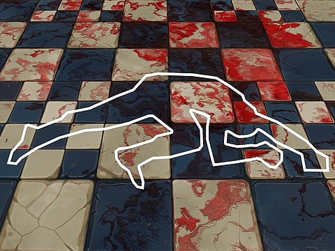 “When I entered my brother’s house, I found him lying in a pool of blood with deep injuries in the neck. I immediately reported the crime to police,” the woman said. Illustrative image.