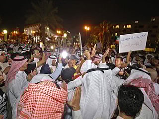 A set-in against corruption in Kuwait