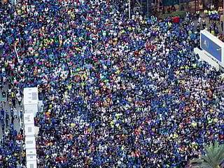 Photos Dubai Run 30x30: Watch what happens when thousands converge on a busy road