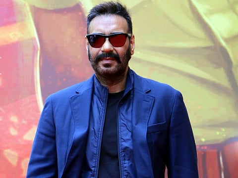 Mumbai: Actor Ajay Devgn at the trailer launch of his upcoming film "De De Pyaar De" in Mumbai, on April 2, 2019. (Photo: IANS)