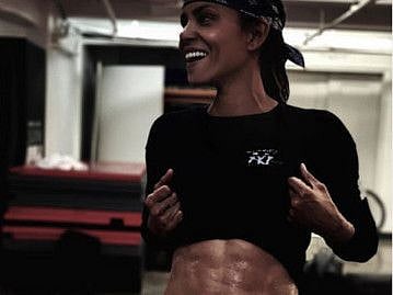Halle Berry: 53 years old and a six-pack