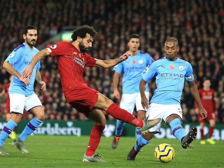 Liverpool's Mohamed Salah 