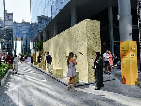 Abwab: Lebanon 'WAL(L)TZ' desinged by T Sakhi and presented by Dubai Design District(D3) Installation at Dubai Design District during Dubai Design Week in Dubai. Photo: Ahmed Ramzan/ Gulf News