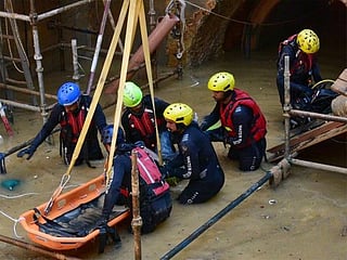 In pictures: Rescue operations in Oman to reach Indian workers buried alive