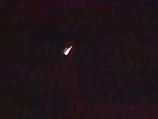 Watch: Was that a UFO in the Dubai sky?