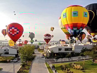 Photos: Hot air balloon festival kicks off in Mexico