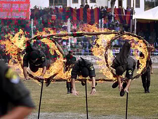 Photos: Jammu and Kashmir's new police recruits shine in passing out parade