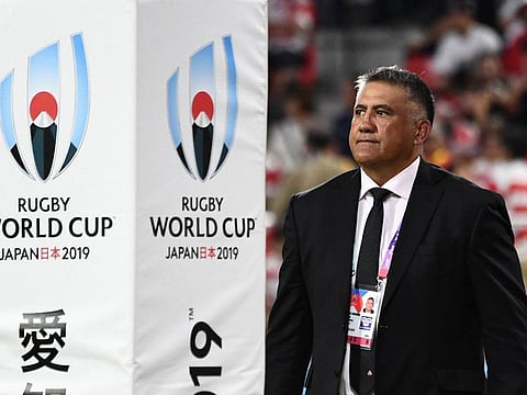 Jamie Joseph, the Japan rugby national coach. 