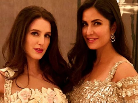 Katrina Kaif and sister Isabelle. 