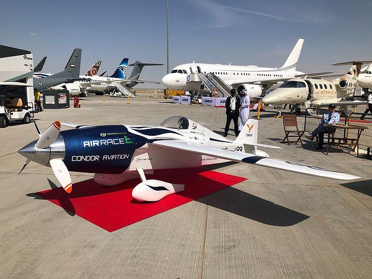 White Lightning electric plane