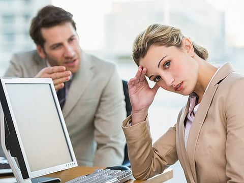 No one can be immune to stresses at the wrokplace. Companies are trying to find out whether four-day weeks and flexible working hours could offer a salve. (Picture is for illustrative purposes.)