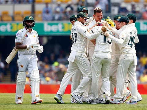 Australia were too strong for Pakistan at the Gabba.