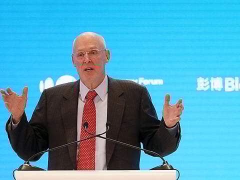 Former US Treasury Secretary Hank Paulson said calls to oust Chinese companies from American stock indexes was contrary to the foundations of capitalism