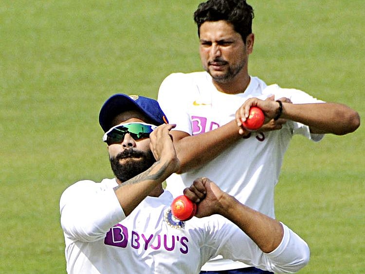 Ravindra Jadeja and Kuldeep Yadav 