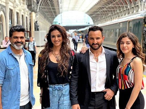 Tabu, Saif Ali Khan, Alaia F., and Nitin Kakkar in Jawaani Jaaneman (2020)-1574330058386
