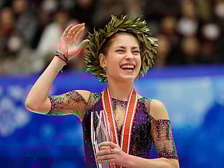 In pictures: Russian teen Kostornaia wins her first NHK Trophy