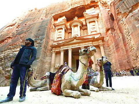 In pictures: Ancient Petra a ghost town as pandemic hits Jordan tourism