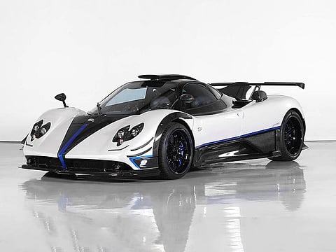 The Pagani Zonda Riviera was sold for $5.5 million during the Riyadh Season car auction held by Silverstone Auctions