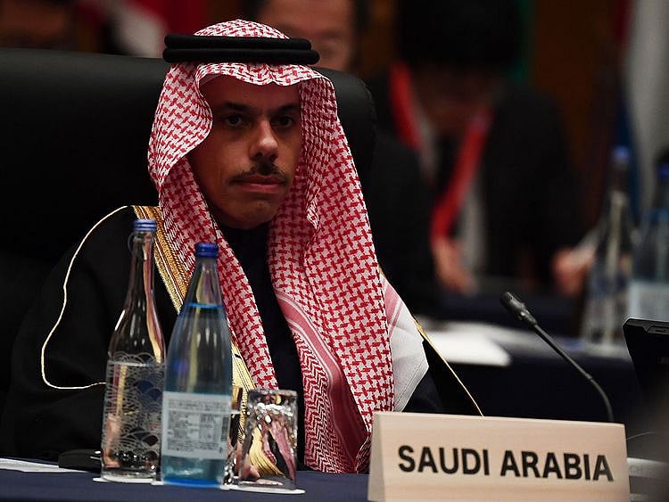 Saudi Foreign Minister Prince Faisal bin Farhan