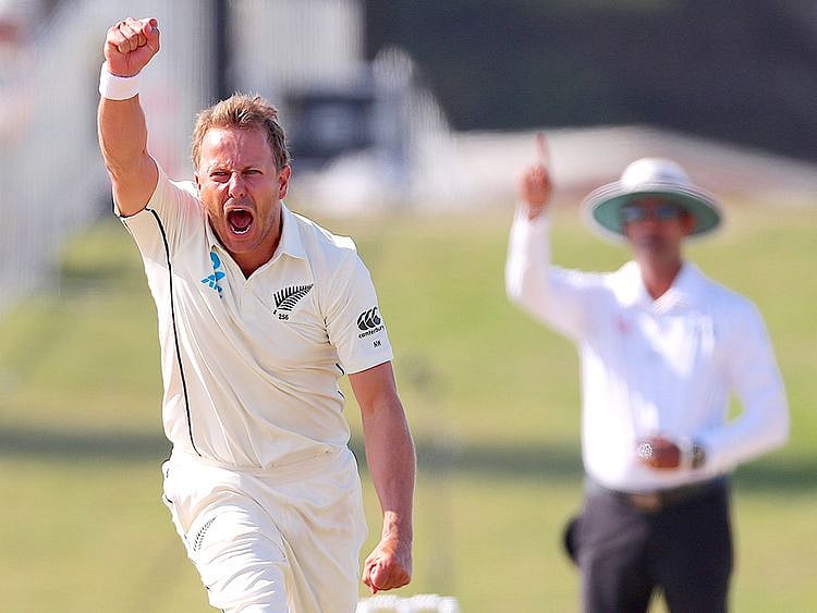 New Zealand's Neil Wagner 